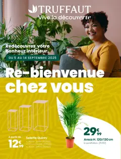Prévisualisation de Brochure du magasin Truffaut formulaire valide 05/09/2025