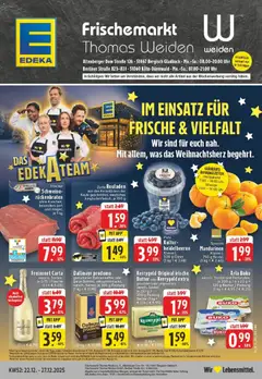 Vorschau von dem Prospekt des Geschäftes Edeka, gültig ab dem 22.12.2025
