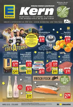 Vorschau von dem Prospekt des Geschäftes Edeka, gültig ab dem 22.12.2025