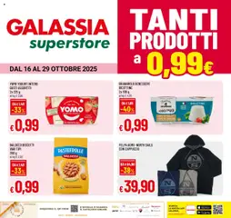 Anteprima dell'opuscolo Volantino Superstore dal negozio Galassia valido da 16/10/2025