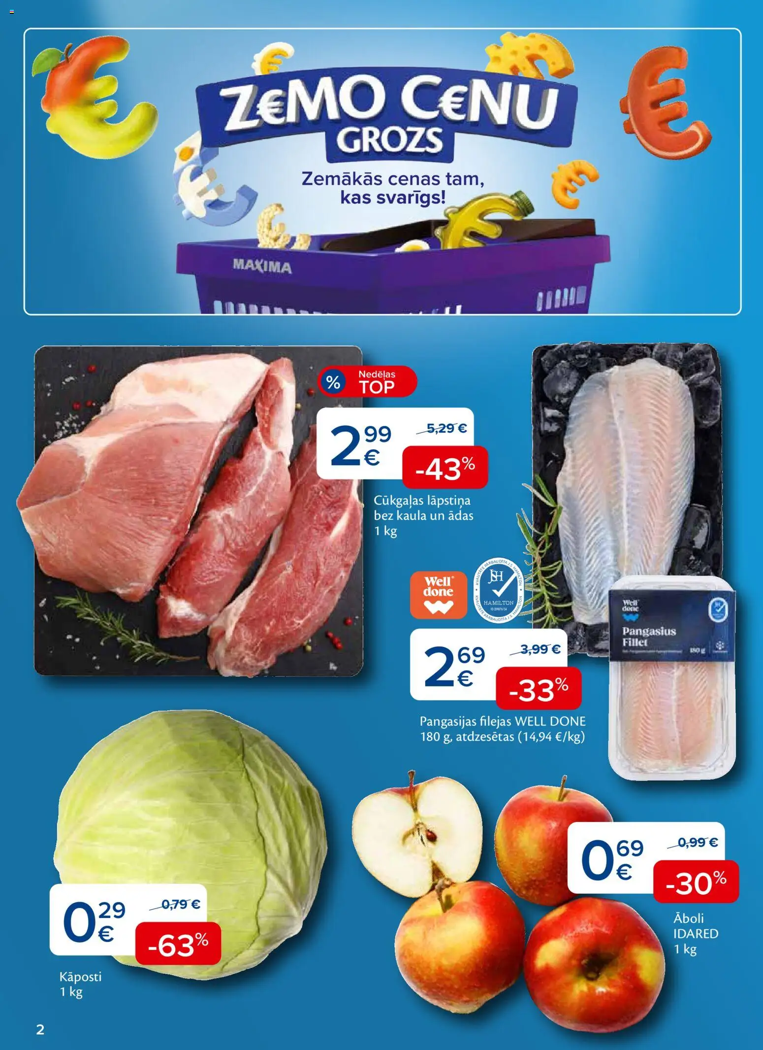 Skatīt Maxima akciju bukletu, derīgs no 2026.01.06