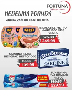 Pregled Fortuna Market kataloga - važi od 04.12.2025 | Strana: 3