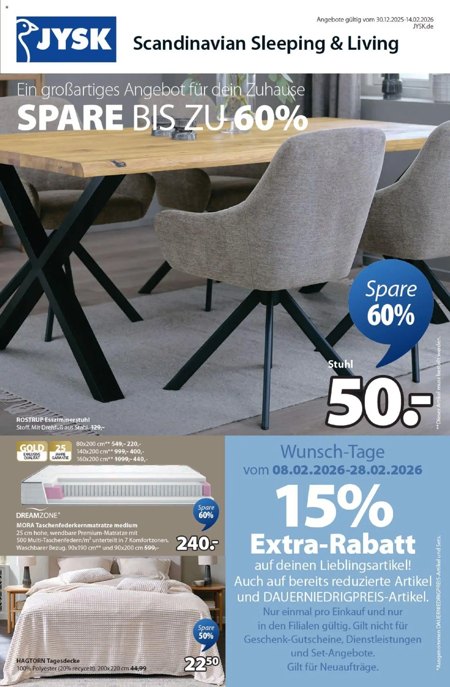 Vorschau von dem Prospekt des Geschäftes JYSK, gültig ab dem 30.12.2025