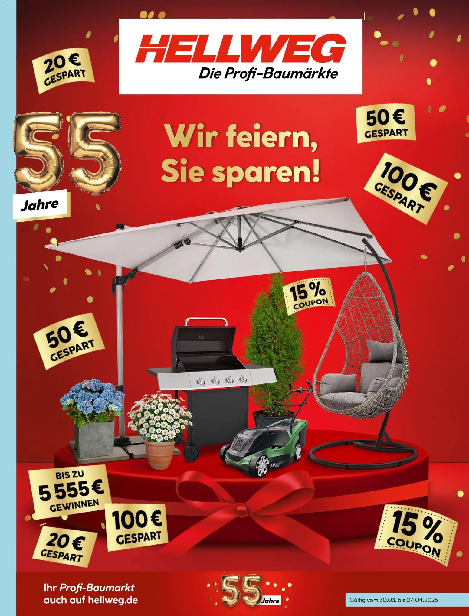 Vorschau von dem Prospekt des Geschäftes Hellweg, gültig ab dem 30.03.2026