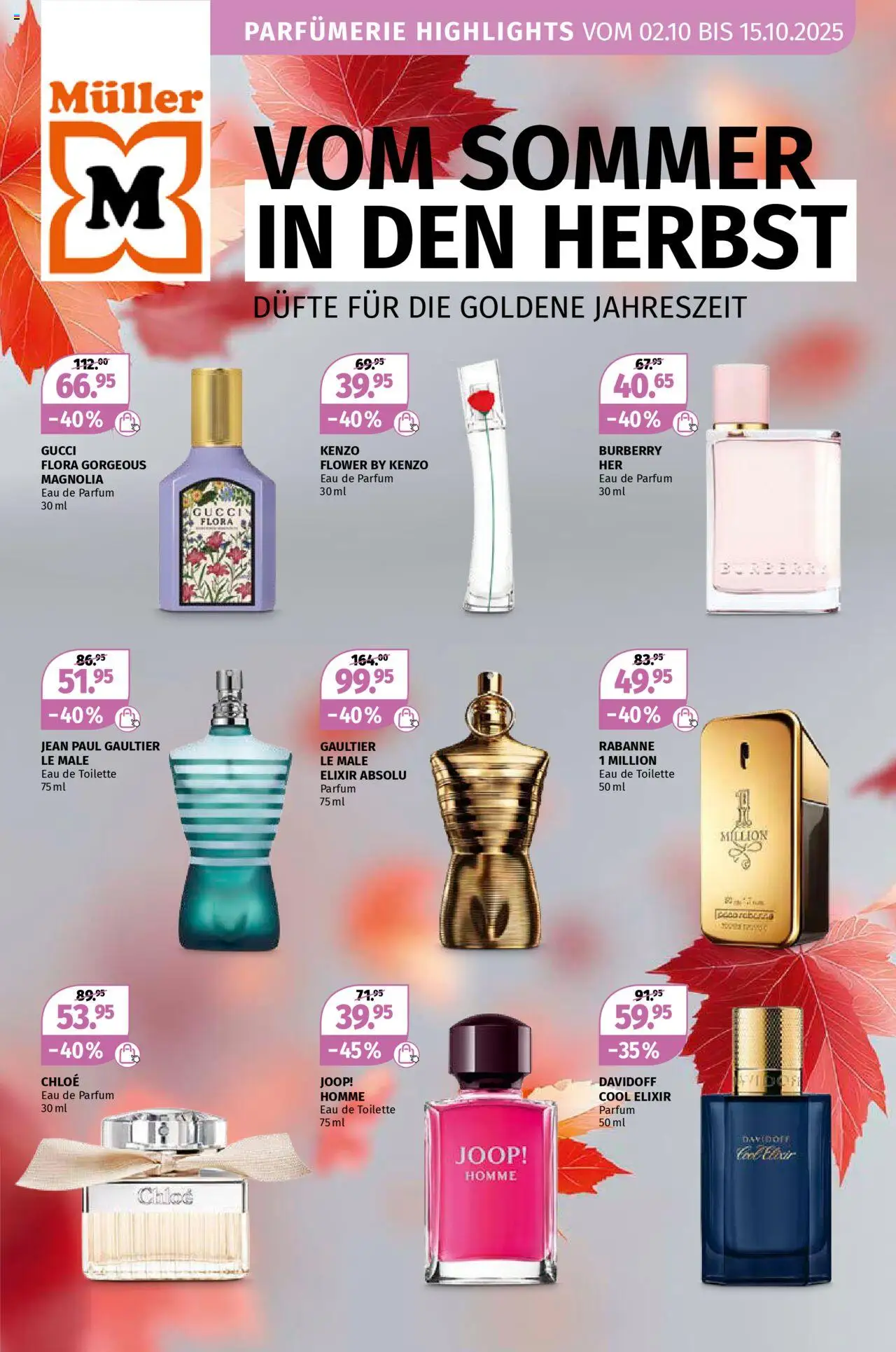Müller Aktionen Beauty-Highlights ab 02.10.2025 - Seitennummer 1
