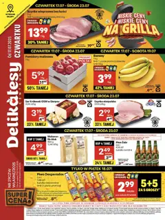 Pogląd gazetki "Sklepy Własne" ze sklepu Delikatesy Centrum ważnej od 17.07.2025