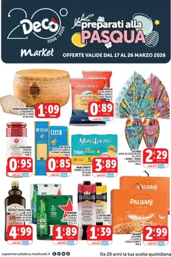 Anteprima dell'opuscolo Decò volantino Market Lazio dal negozio Decò valido da 17/03/2026