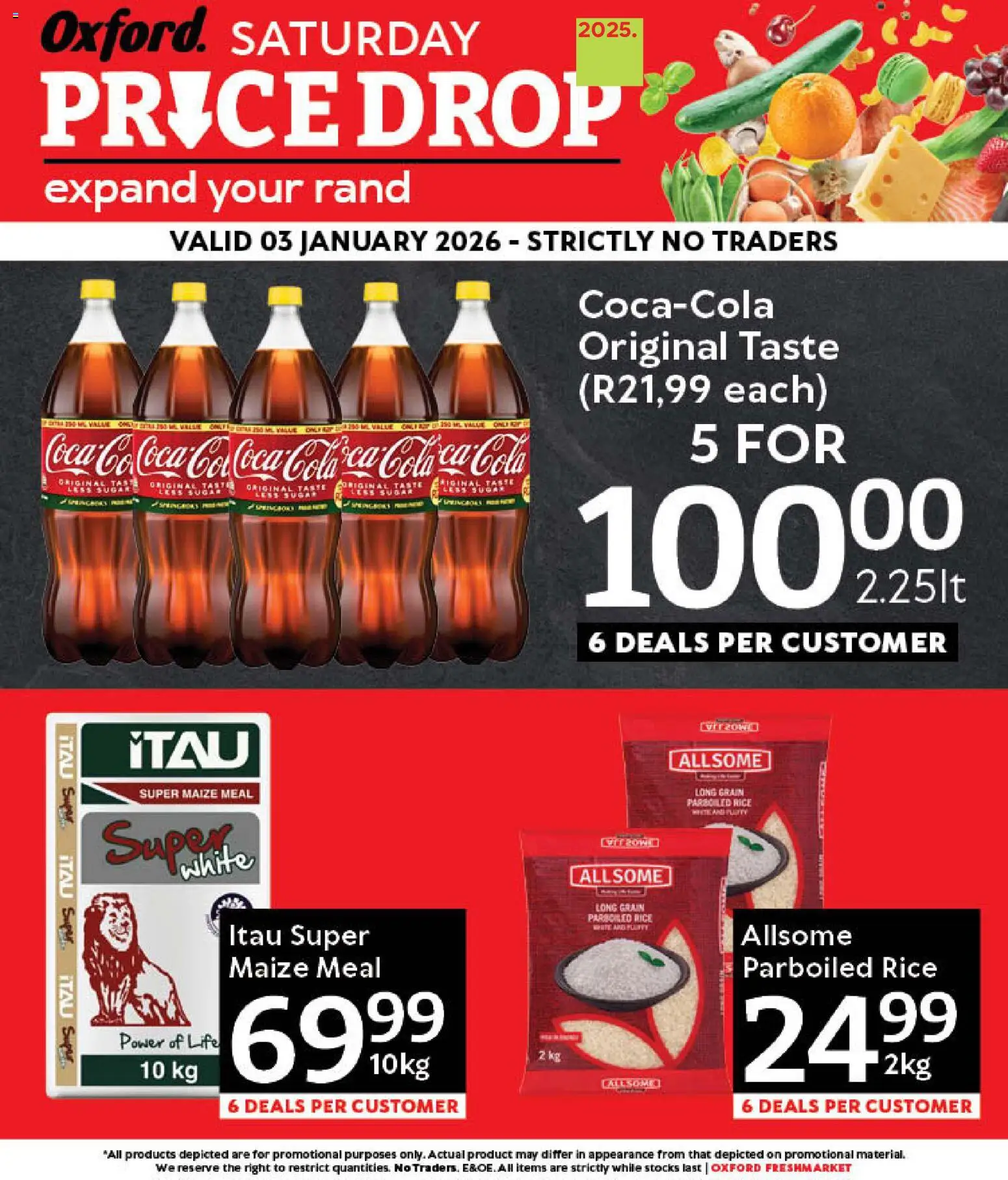 Preview of Oxford Freshmarket flyer valid from 03/01/2026