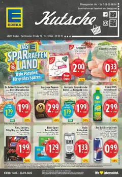 Vorschau von dem Prospekt des Geschäftes Edeka, gültig ab dem 14.09.2025