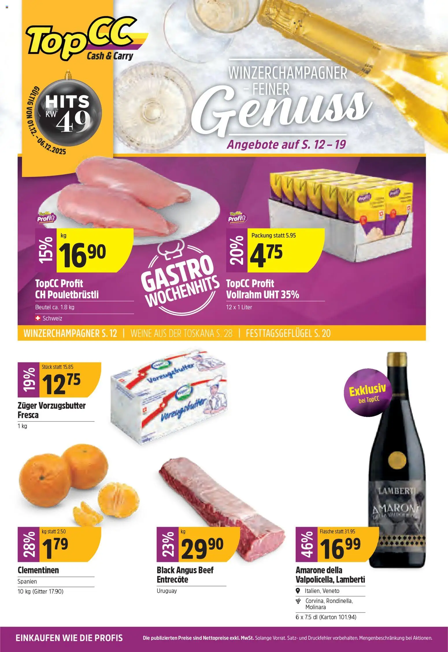 Vorschau des Merkblatts Black Friday vom Shop TopCC gültig von 01.12.2025 bis 06.12.2025