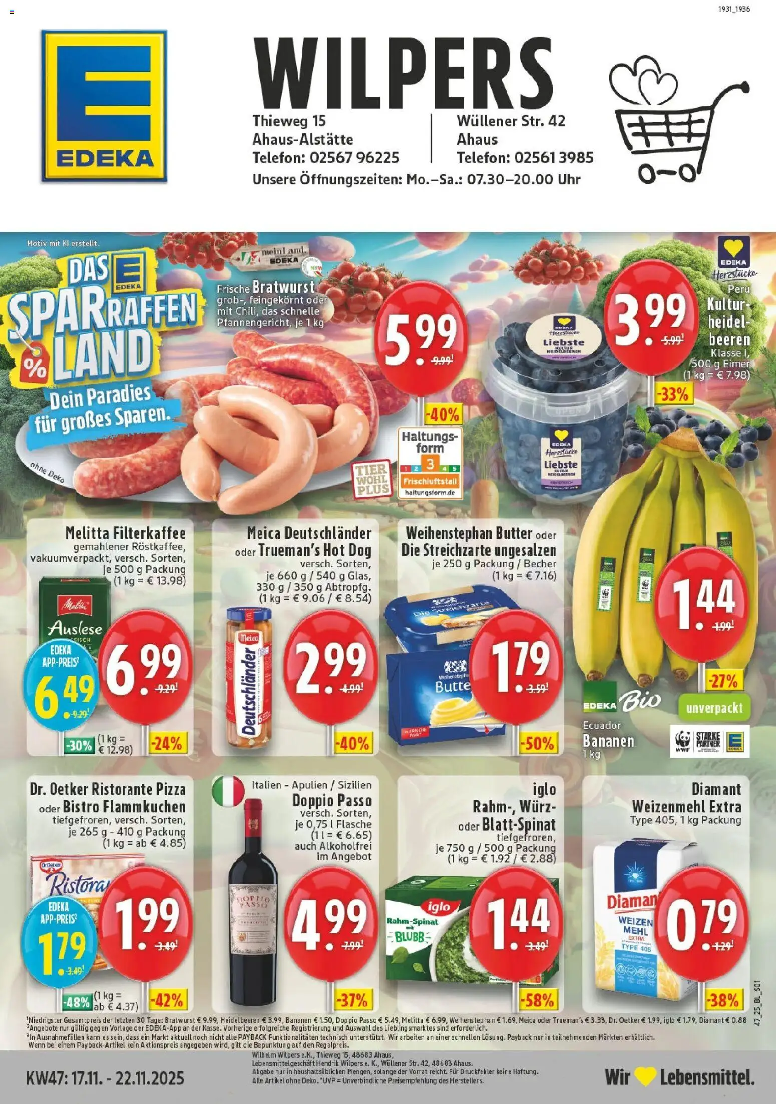 Vorschau von dem Prospekt des Geschäftes Edeka, gültig ab dem 17.11.2025