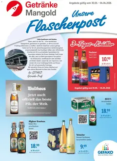 Vorschau von dem Prospekt des Geschäftes Angebote, gültig ab dem 29.03.2026