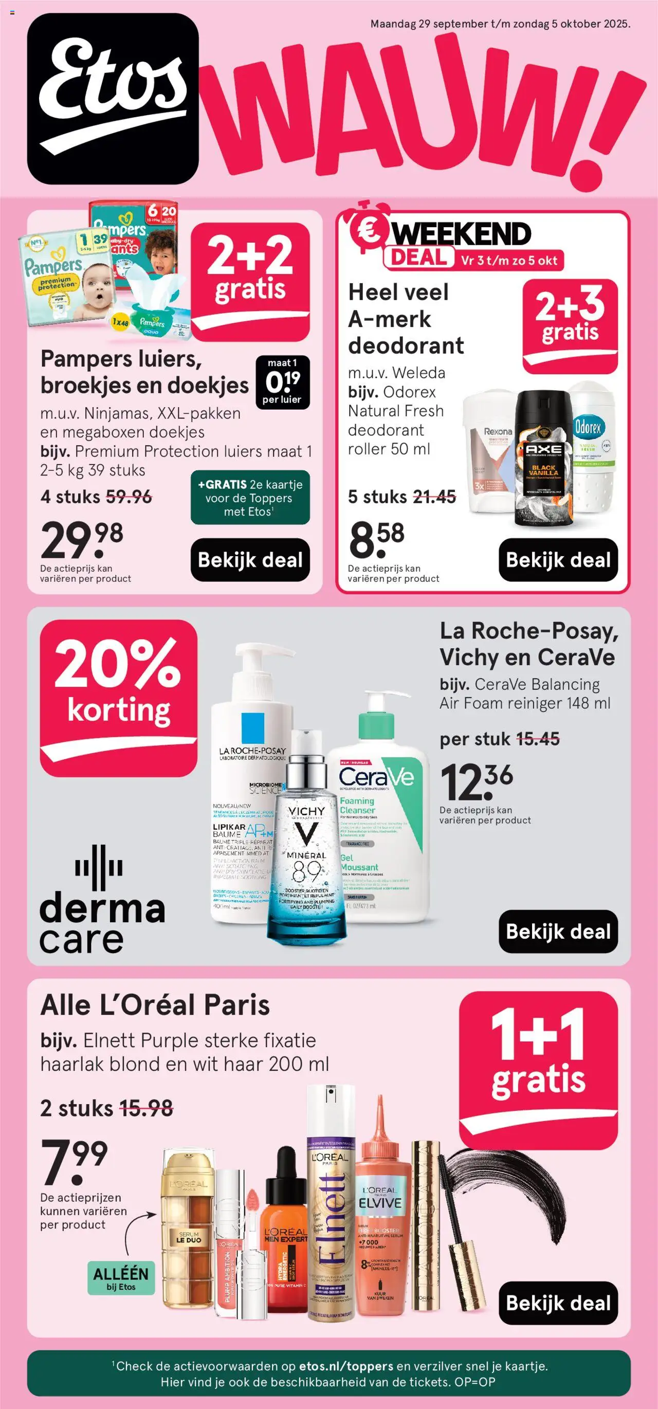 Etos shop Folder geldig vanaf 29-09-2025 - Paginanummer 1