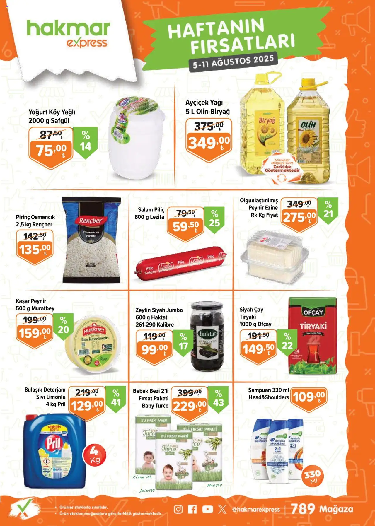Hakmar Express Katalog (05 - 11 Ağustos 2025) - Sayfa numarası 1