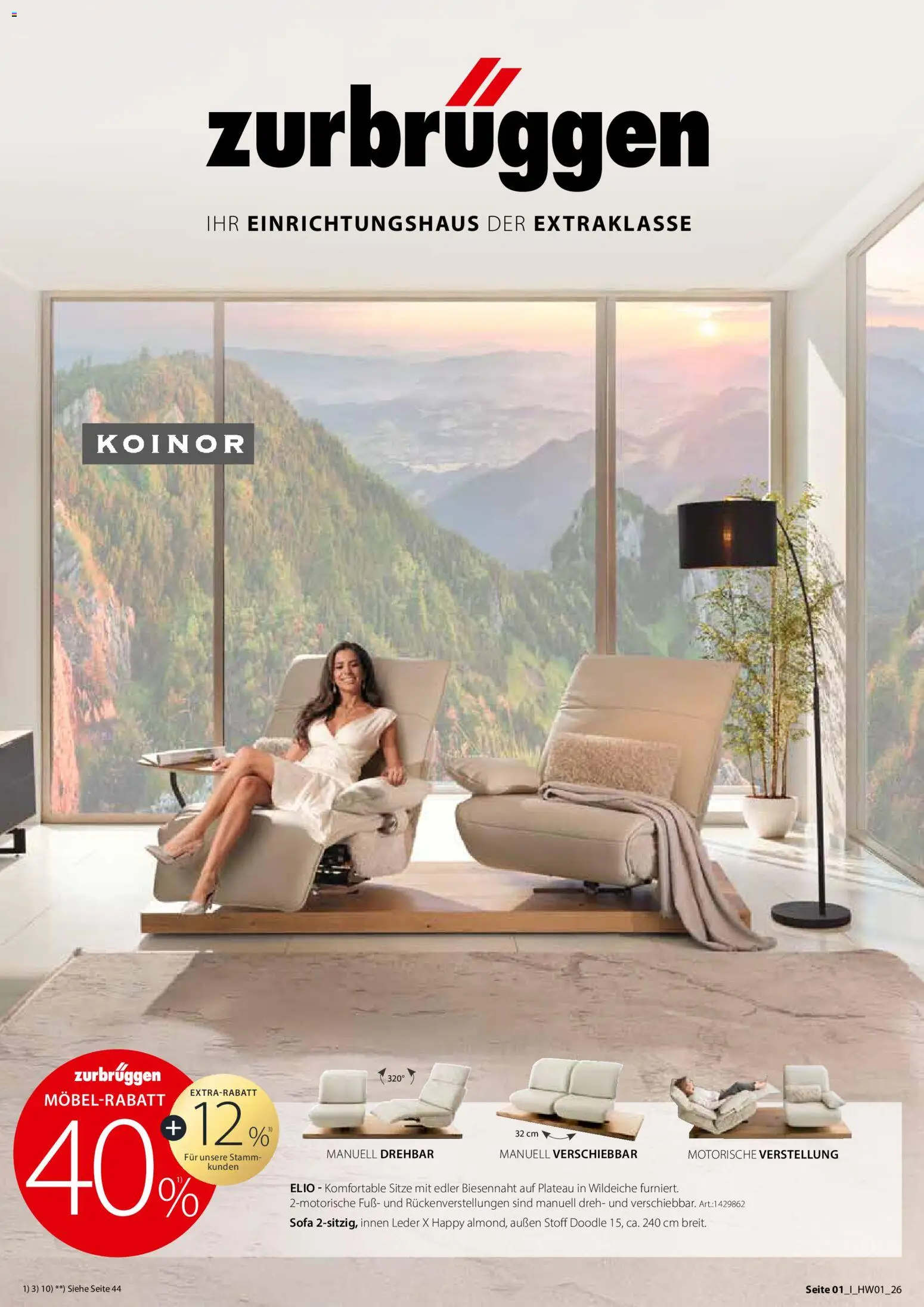 Vorschau von dem Prospekt des Geschäftes Zurbrüggen, gültig ab dem 27.03.2026