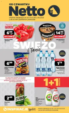 Pogląd gazetki "Gazetka spożywcza" ze sklepu Netto ważnej od 31.07.2025