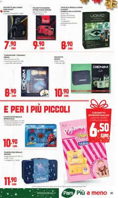 Anteprima dell'opuscolo Volantino Feste dal negozio Panorama valido da 20/11/2025 | Pagina: 31