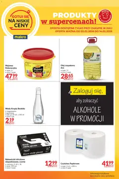 Pogląd gazetki "Gotuj się na niskie ceny" ze sklepu Makro ważnej od 02.02.2026