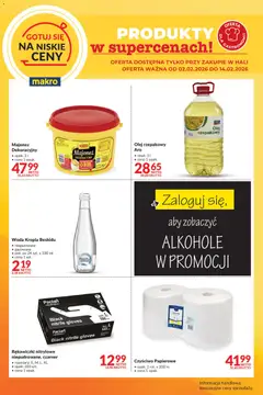 Pogląd gazetki "Gotuj się na niskie ceny" ze sklepu Makro ważnej od 02.02.2026