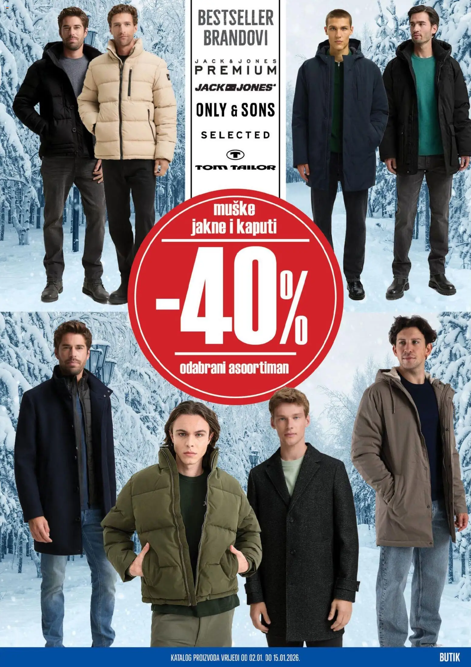 Pregled letka Katalog trgovine Prodex vrijedi od 2026.01.02