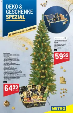 Vorschau der Angebote: Metro Deko & Geschenke gültig ab 16.10.2025