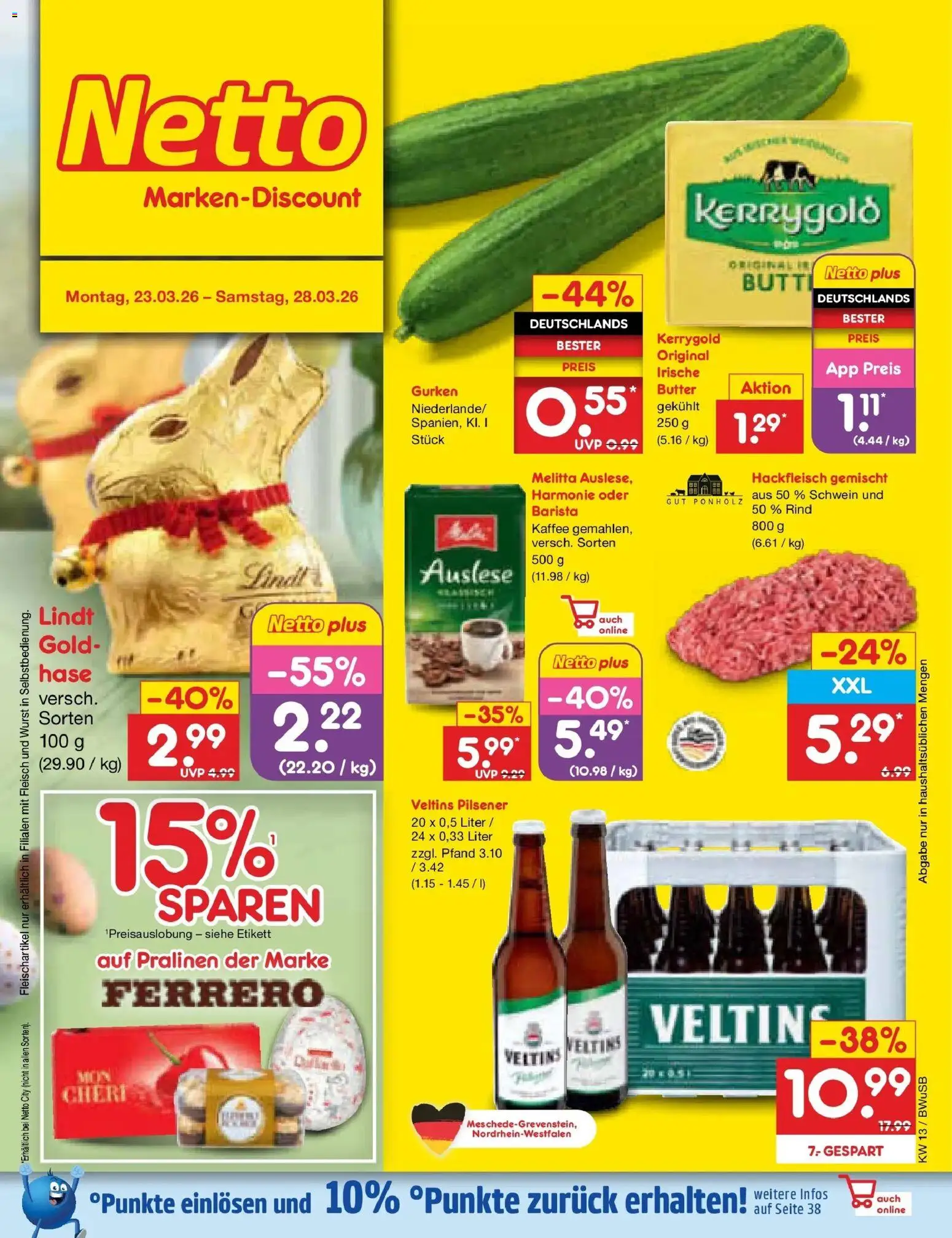 Vorschau von dem Prospekt des Geschäftes Netto Marken-Discount, gültig ab dem 23.03.2026