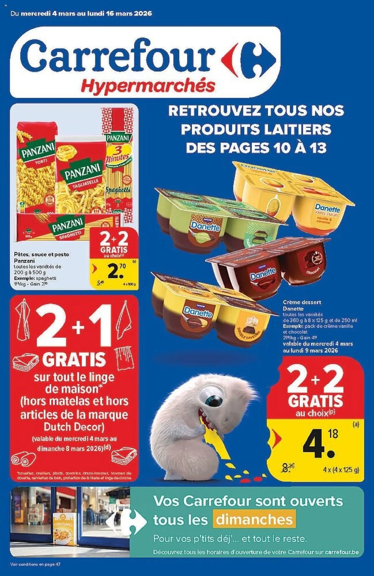 Voorbeeld van Carrefour Folder de la semaine 10 van winkel Carrefour geldig vanaf 04/03/2026