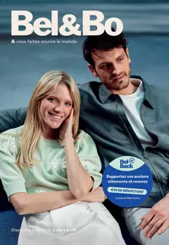 Voorbeeld van Bel&Bo Publicité van winkel Bel&Bo geldig vanaf 02/03/2026
