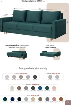 Pogląd gazetki "Katalog" ze sklepu Bodzio ważnej od 01.10.2025 | Strona: 107