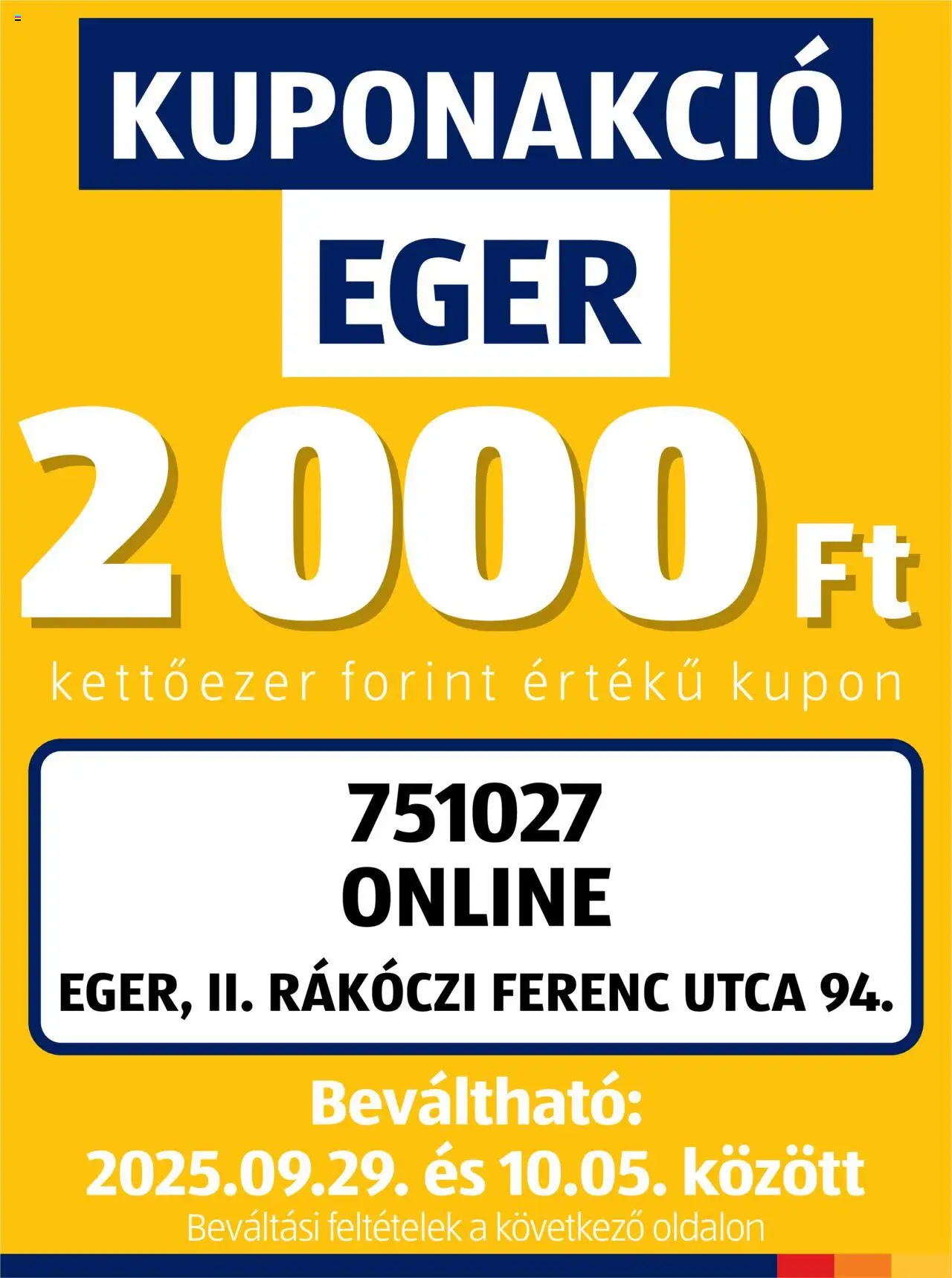 Aldi aktuális szórólap, érvényes 2025.09.29.-től - 1 oldal