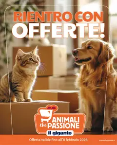 Anteprima dell'opuscolo Volantino Animali dal negozio Il Gigante valido da 12/01/2026