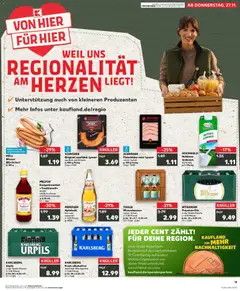 Vorschau von dem Prospekt des Geschäftes Kaufland, gültig ab dem 27.11.2025
