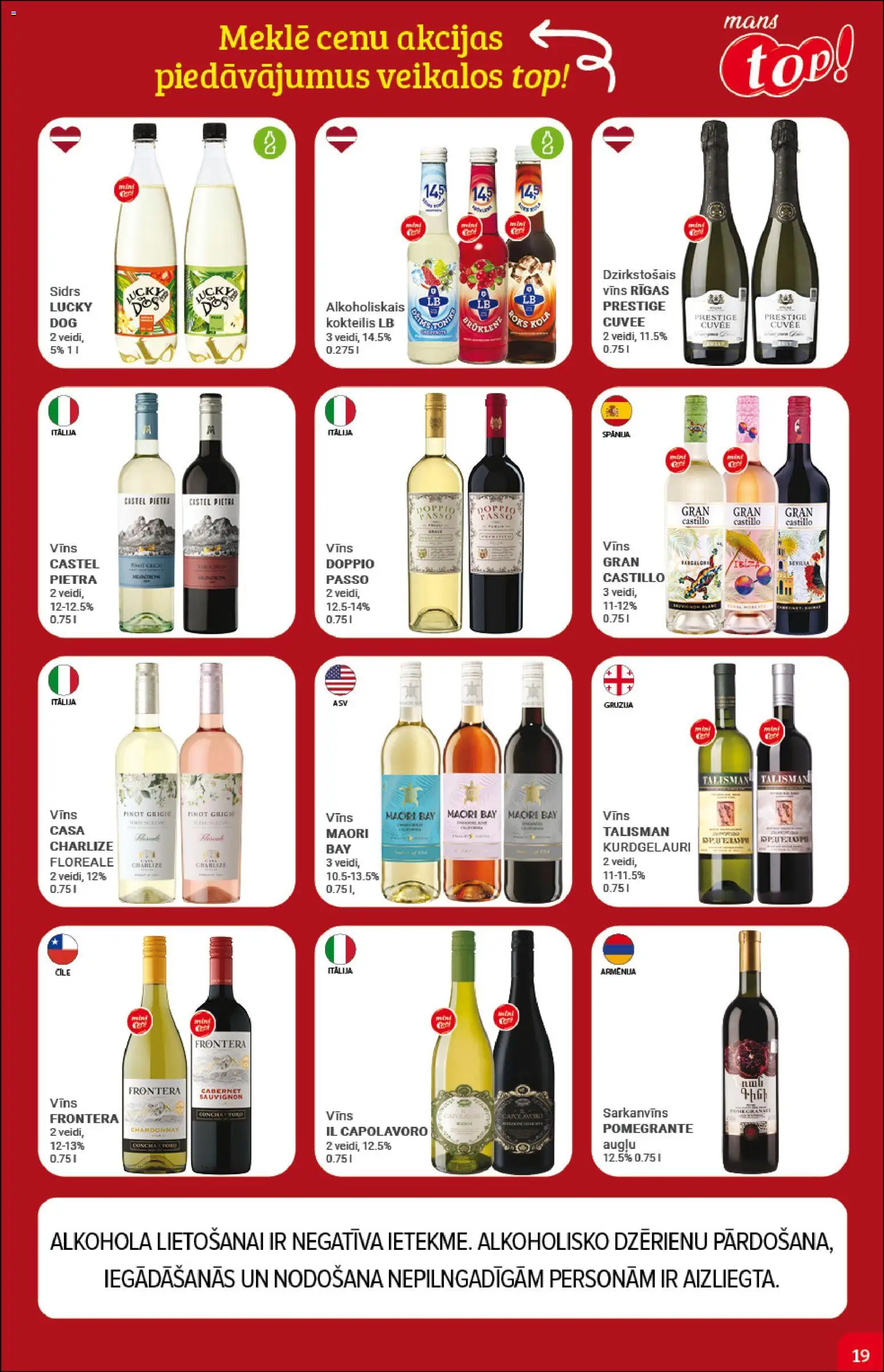Skatīt Top! akciju bukletu, derīgs no 2026.01.07