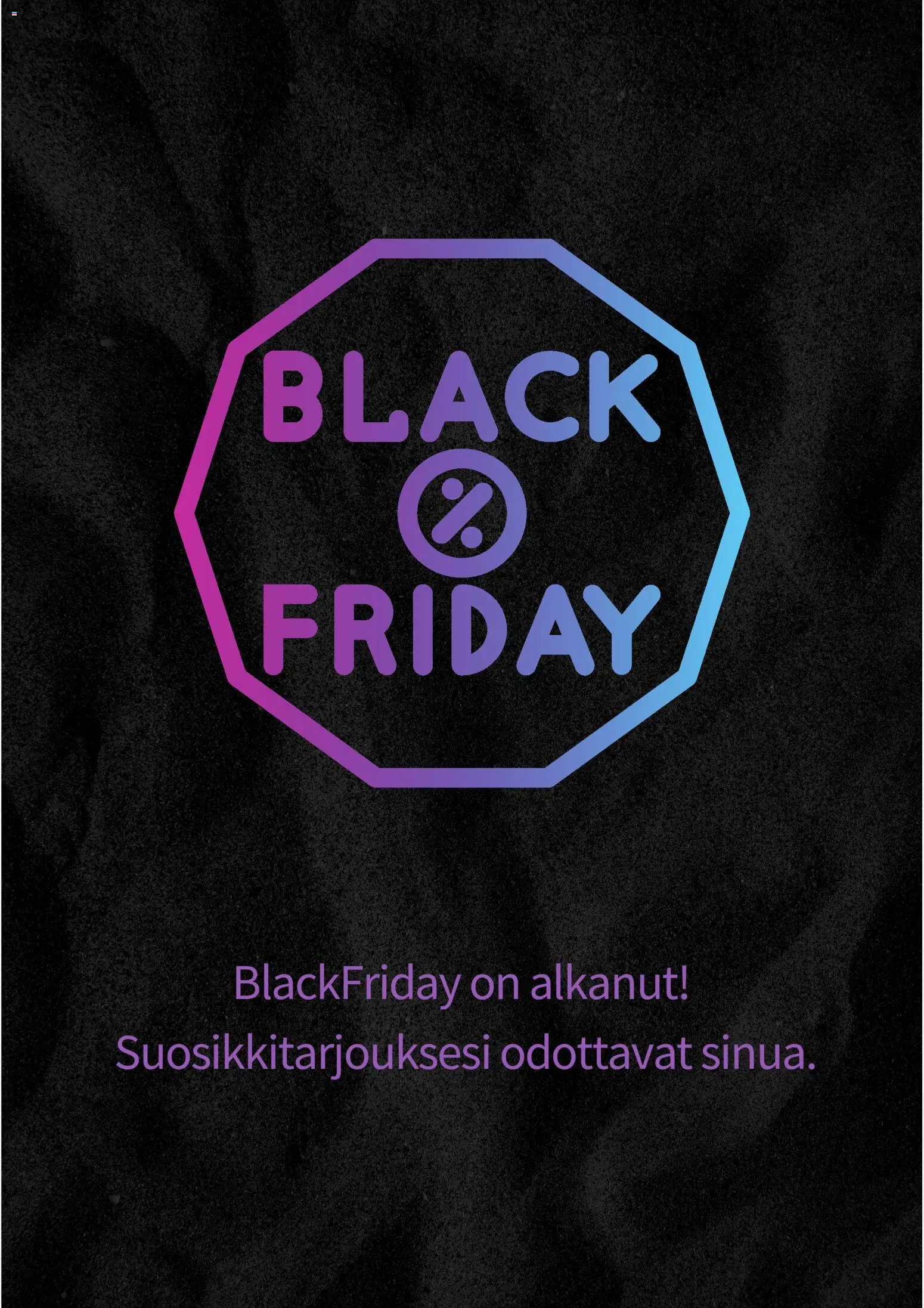 Kaupan Rusta Black Friday esikatselu, voimassa 16/11/2025