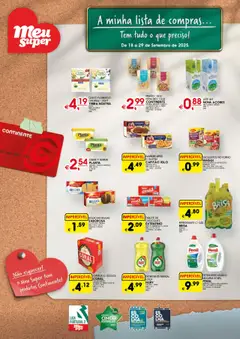 Pré-visualização do folheto da loja Meu Super válida a partir de 18/09/2025