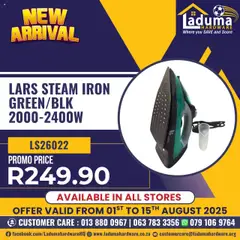 Preview of Laduma Hardware flyer valid from 01/08/2025