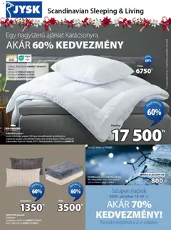 JYSK - Akciós újság JYSK megtekintése, amely érvényes 2025.10.15.-től