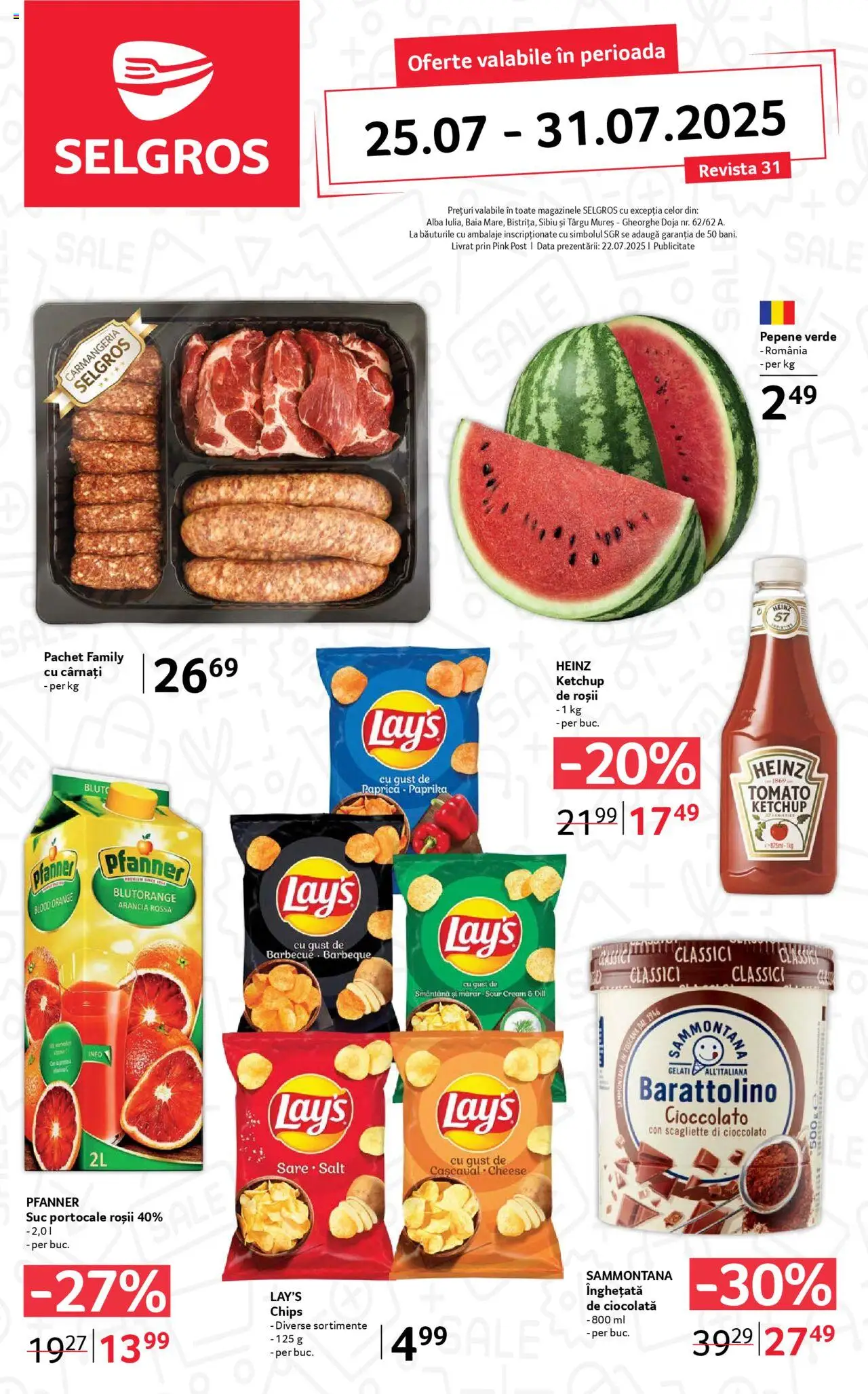 Selgros Catalog - Food de la 25.07.2025 - Pagină 1