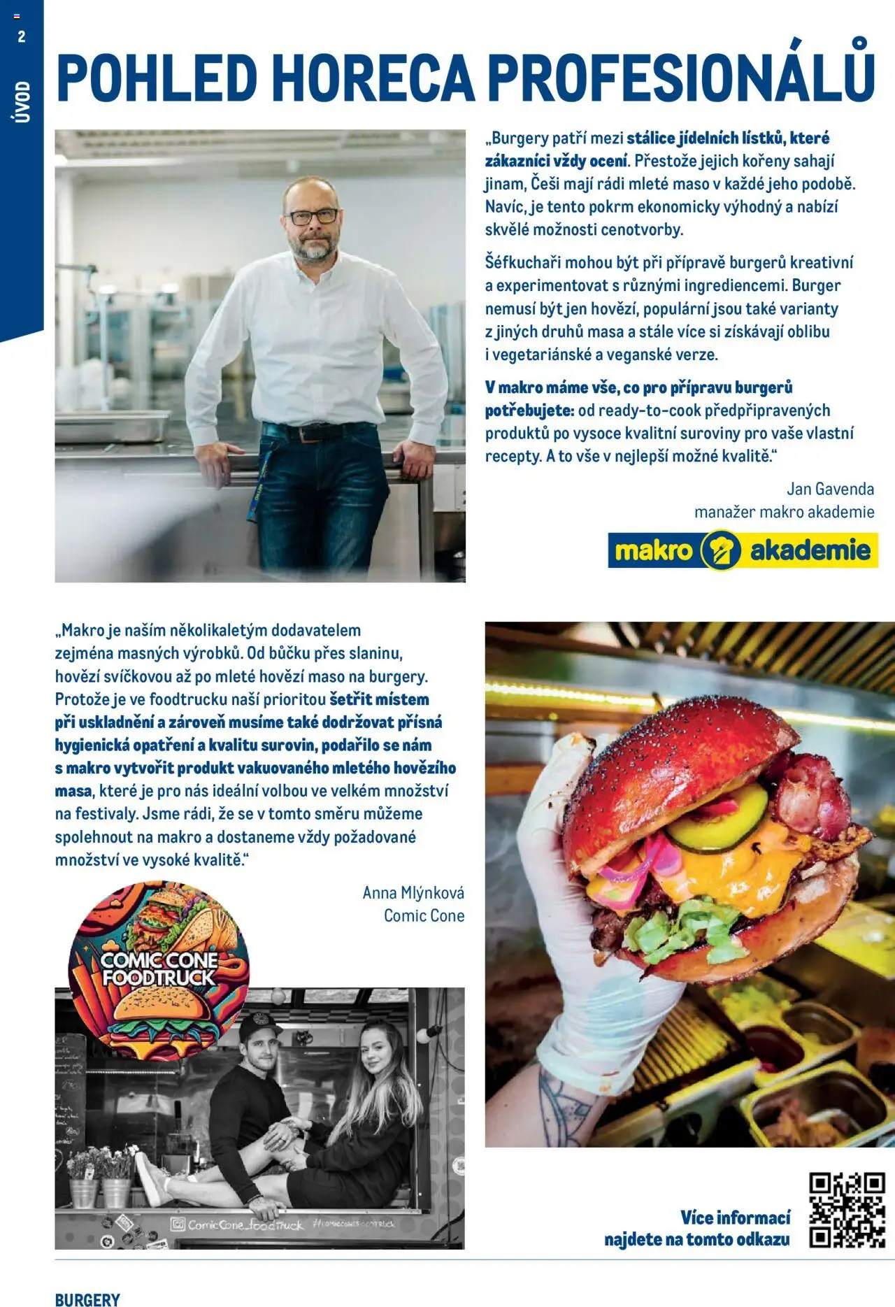  Makro Leták - Burgery od 12.11.2024 - Akce Makro - strana 2 - Burger, Maso, Hovězí maso, Hovězí, Mleté maso