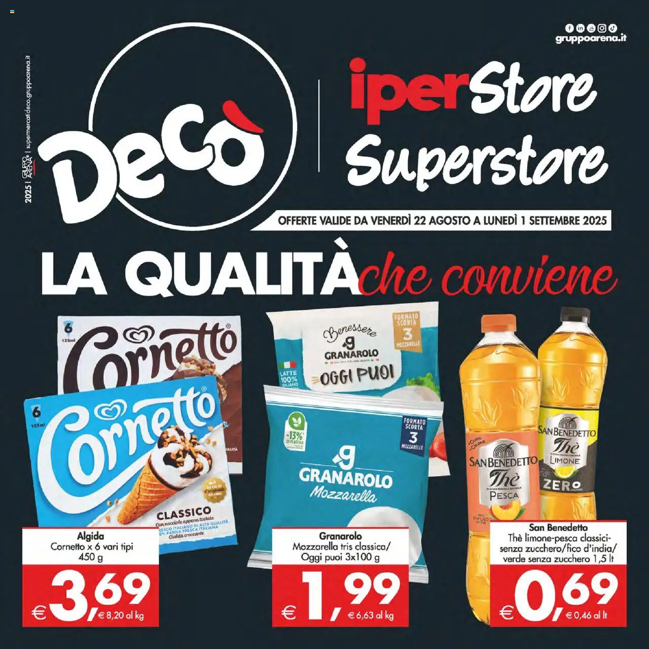 Volantino Decò valido da 22/08/2025 numero di pagina 1