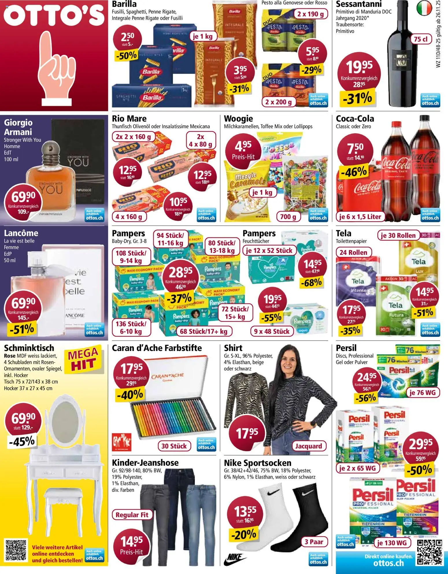 Vorschau des Merkblatts Aktionen vom Shop Otto's gültig von 26.11.2025 bis 02.12.2025