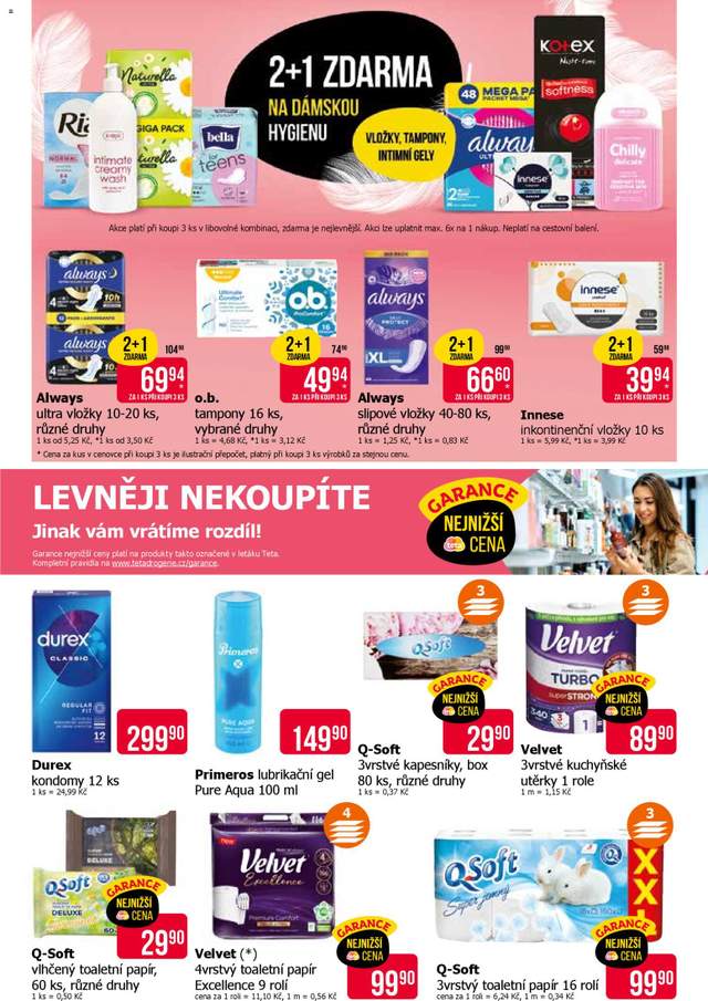 Nový TETA Drogerie leták od 23.04.