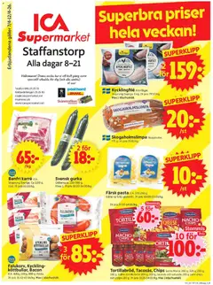 Förhandsgranska reklamblad Staffanstorp från butik ICA Supermarket gäller från 06/04/2026