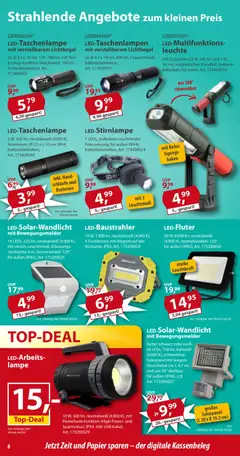 Vorschau von dem Prospekt des Geschäftes Sonderpreis Baumarkt, gültig ab dem 01.11.2025 | Seite: 8