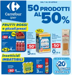 Anteprima dell'opuscolo Carrefour volantino Iper - Torino dal negozio Carrefour valido da 07/04/2026