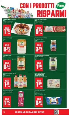 Anteprima dell'opuscolo Attuale volantino dal negozio PAM valido da 23/10/2025 | Pagina: 10