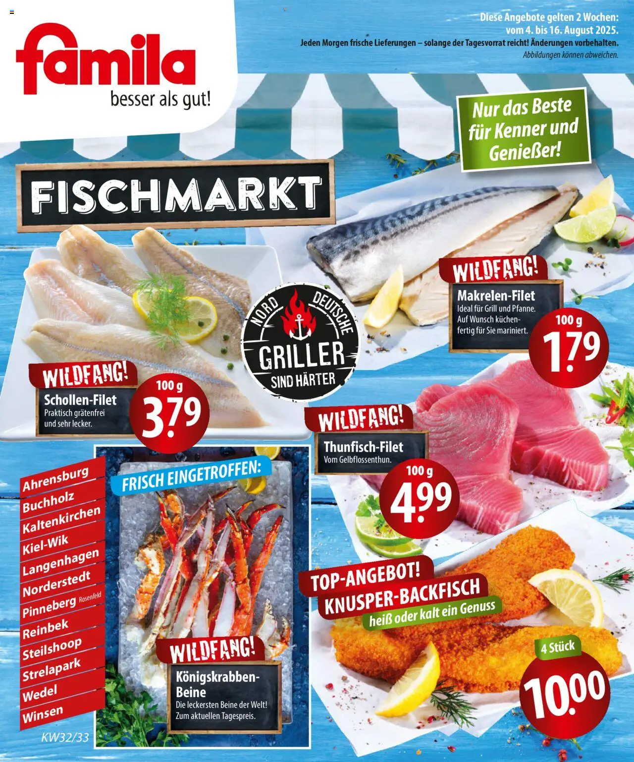 Famila Fischmarkt (vom 04.08.2025 - 16.08.2025)
