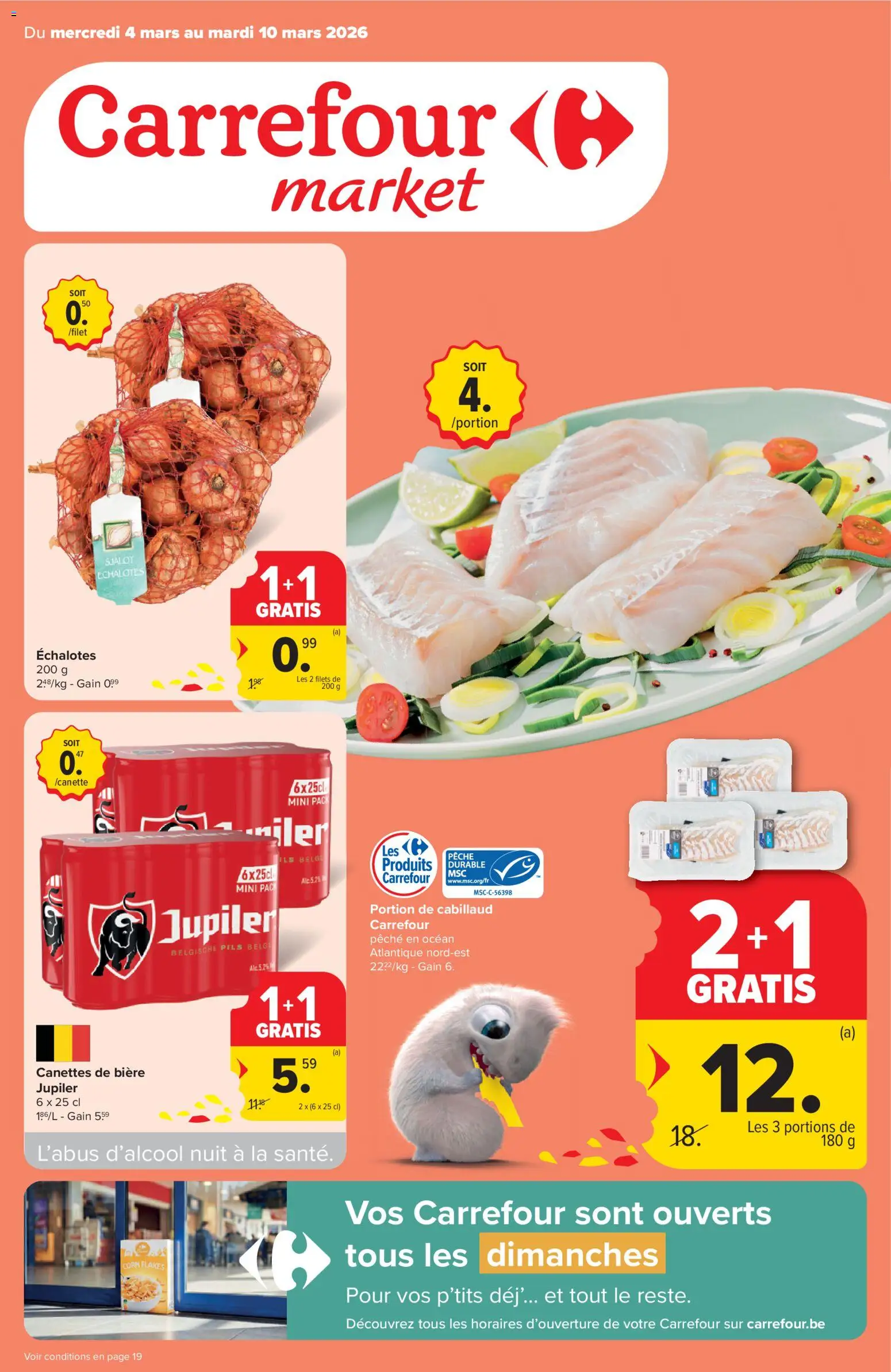 Voorbeeld van Carrefour Publicité van winkel Carrefour geldig vanaf 04/03/2026