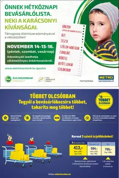 Metro - Élelmiszer és Szezonális katalógus 2025/11 megtekintése, amely érvényes 2025.11.02.-től | Oldal: 32