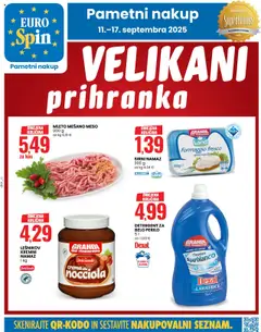 Predogled kataloga iz trgovine Eurospin veljaven od 11.09.2025